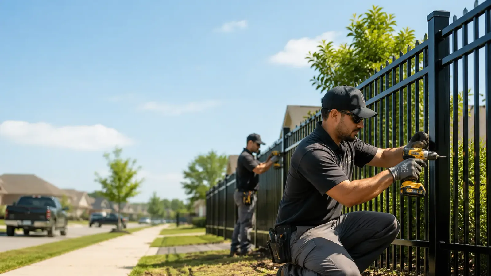Metal Fence Installation in Myerstown, PA